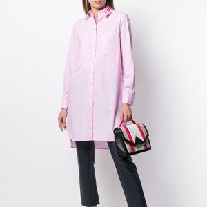 Karl Lagerfeld Kalifornia Striped Shirt Pink